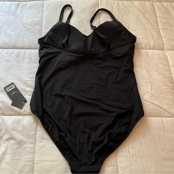 SEAFOLLY Eco Collective Black One Piece Swimsuit- Size 14 - Picture 8 of 16
